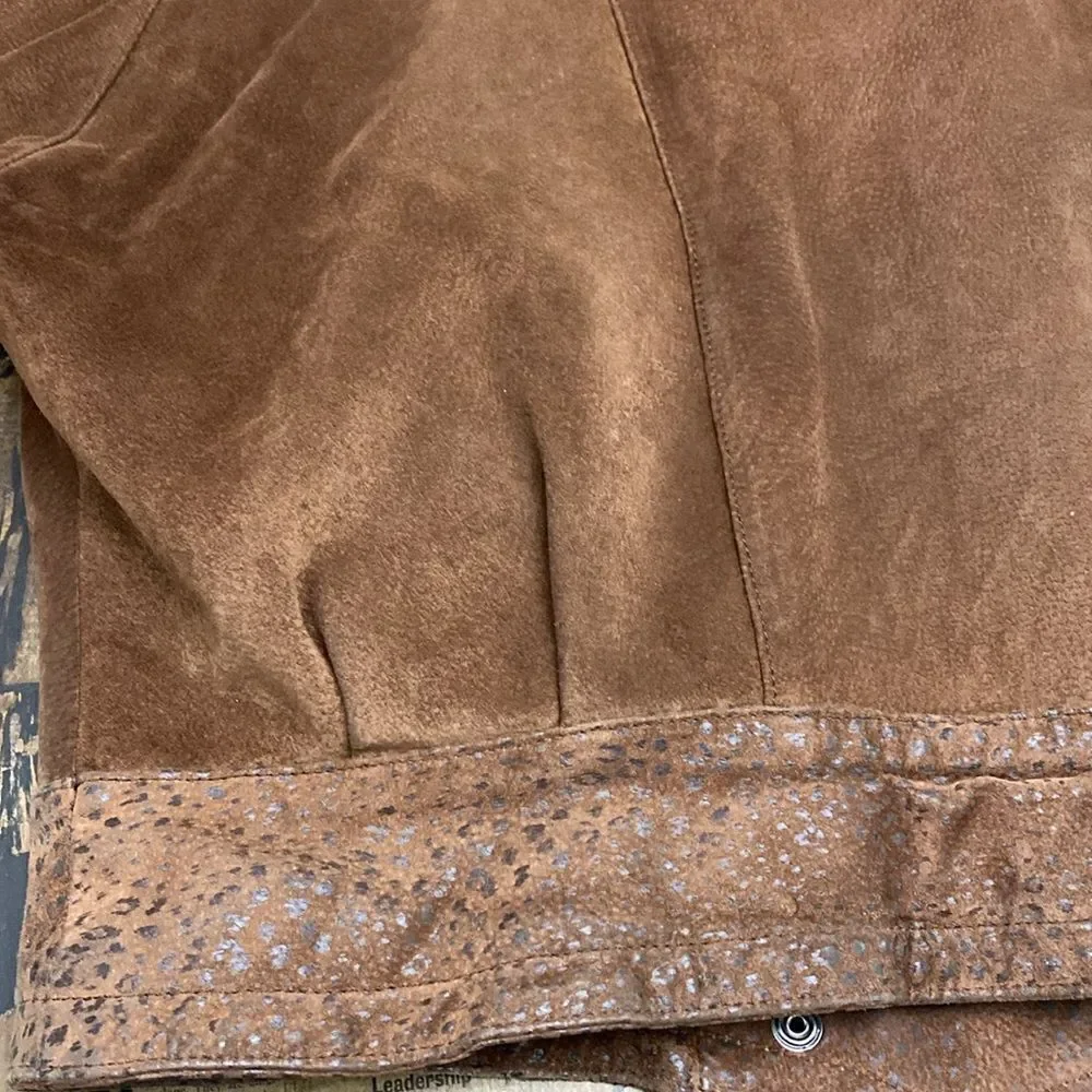 Byrnes and Baker Vintage 1980’s Leather Insulated Jacket